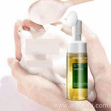 OEM/ODM Natural Green tea Face Cleanser Foam